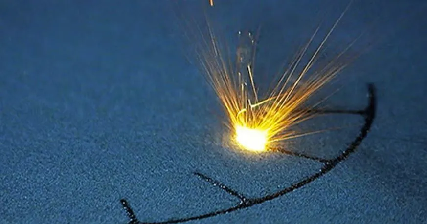 △Metal laser powder bed fusion process