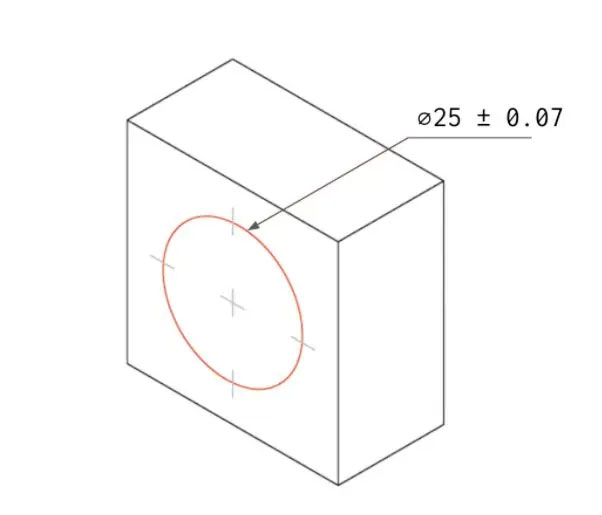 โฒ Mark tolerances only when necessary