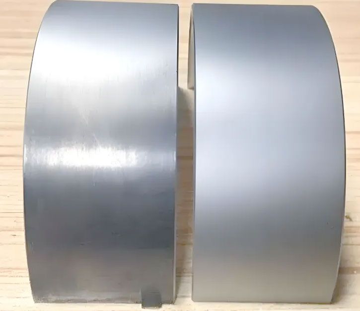 Before sandblasting vs After sandblasting