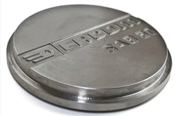 Engraving and embossing on machined parts. (Source: datron.com)