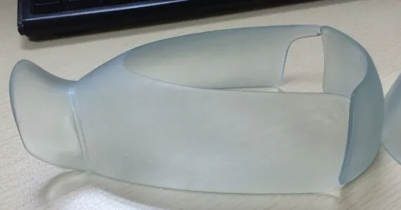 When does a 3D printed prototype need to be printed in separate parts?