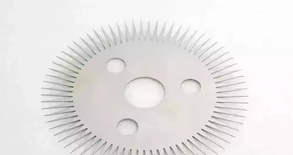 Laser cutting samples